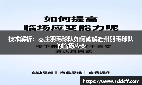 技术解析：枣庄羽毛球队如何破解衢州羽毛球队的临场应变